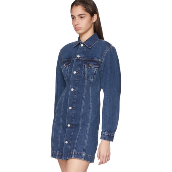 Helmut Lang FemmeTrucker Jacket/Dress NWT - Picture 5 of 9